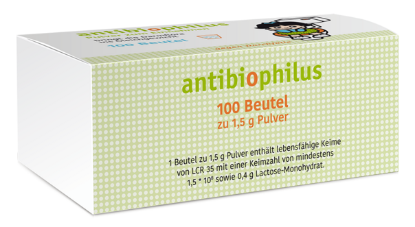 Antibiophilus Pulver, A-Nr.: 1258083 - 01