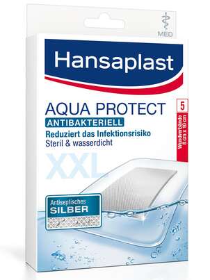Hansaplast Aqua Protect MED antibakteriell XXL, A-Nr.: 4176049 - 01