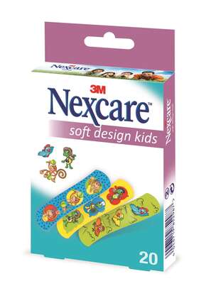 3M Nexcare Kinderpflaster Soft Kids Design, A-Nr.: 4324691 - 01