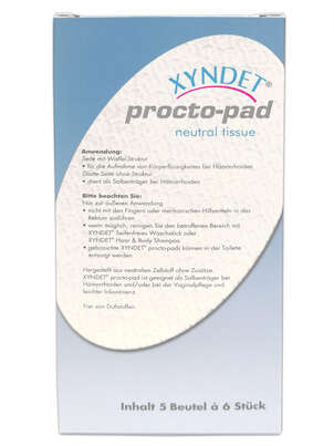 XYNDET® procto-pad, A-Nr.: 2721761 - 01