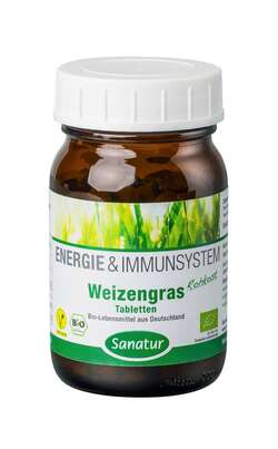 Sanatur Weizen-Gras Tabletten BIO, A-Nr.: 4258988 - 01