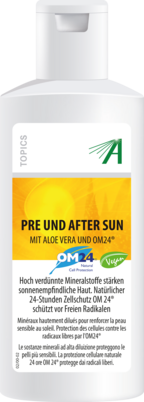 Adler Pre und After Sun Gel mit Aloe Vera und OM24, A-Nr.: 2613528 - 01