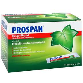 Prospan® Hustenliquid, im Portionsbeutel, A-Nr.: 3521509 - 01