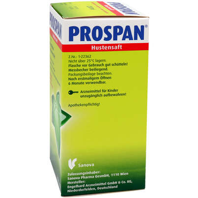 Prospan® Hustensaft, A-Nr.: 2475428 - 04