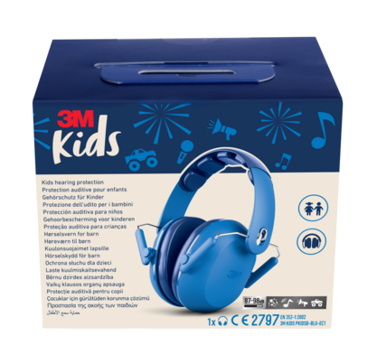 3M™ Gehörschutz für Kinder, blau (87-98 dB), A-Nr.: 5672313 - 01