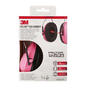3M™ Peltor™ Kapselgehörschutz für Kinder, Pink (87 bis 98 dB), A-Nr.: 5183672 - 01