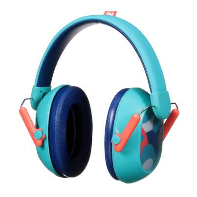 3M™Gehörschutz für Kinder mit Gehörschutz, türkis (87-98 dB), A-Nr.: 5672307 - 03