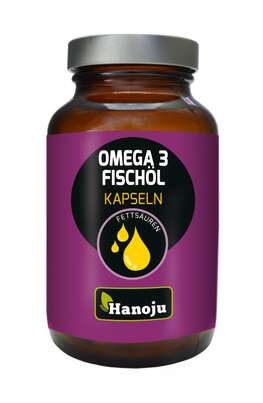 Hanoju Omega 3 Fischöl Kapseln 1000, A-Nr.: 4255725 - 01