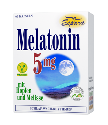 Espara Melatonin 5mg Kapseln, A-Nr.: 3957402 - 01