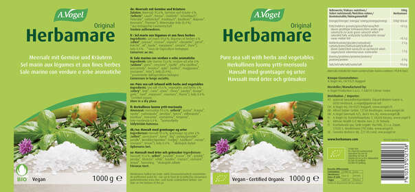 A.Vogel Herbamare® Original, Bio, A-Nr.: 4838740 - 02