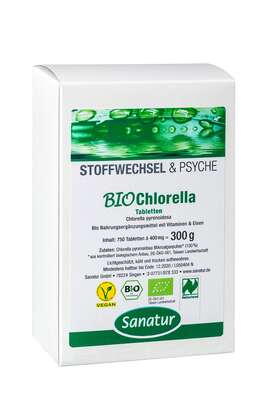 Sanatur Chlorella Tabletten BIO, A-Nr.: 4258770 - 01