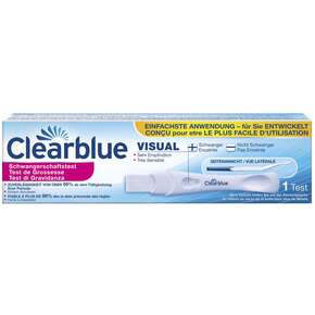 Clearblue visual Schwangerschafts-Frühtest, A-Nr.: 3117116 - 01