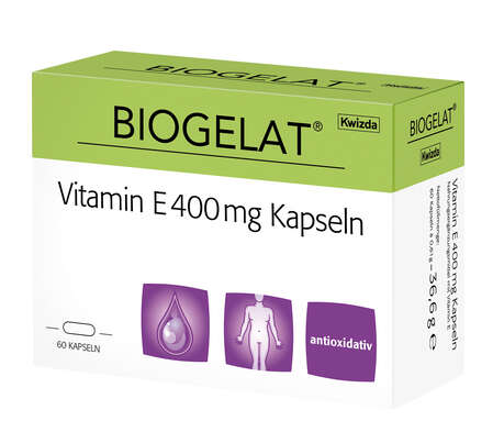 Biogelat Vitamin E 400 mg, A-Nr.: 4084784 - 01