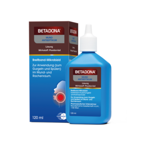Betadona® Mund-Antiseptikum 120 ml, A-Nr.: 4465463 - 01