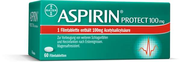 Aspirin® Protect 100 mg – Filmtabletten, A-Nr.: 3504847 - 01