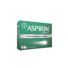 Aspirin® Express 500 mg überzogene Tablette, A-Nr.: 4208200 - 01