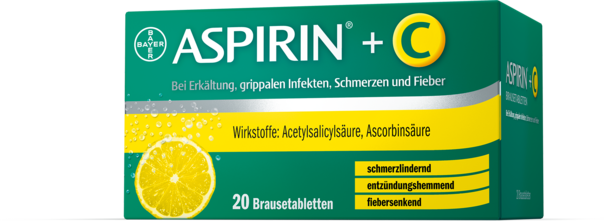 Aspirin® +C - Brausetabletten, A-Nr.: 0497874 - 01