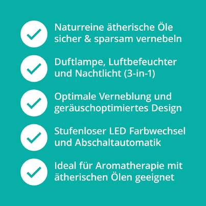 Aroma Diffuser in Holzoptik mit LED, A-Nr.: 5178582 - 03
