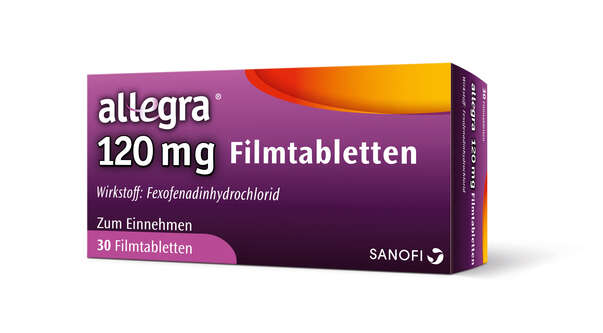 Allegra® 120mg Filmtabletten, A-Nr.: 4200049 - 01
