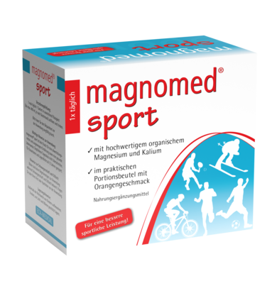 magnomed® Sport Magnesium-Kalium-Sachets, A-Nr.: 4016423 - 01