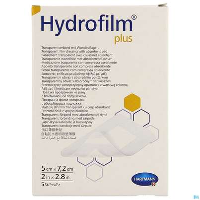 HYDROFILM PL WUNDVB 5X 7,2 5ST, A-Nr.: 3697177 - 01