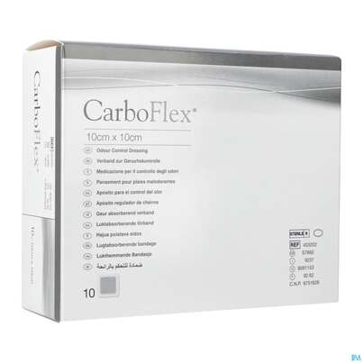 Convatec Carboflex 10x10 Cm, A-Nr.: 2229913 - 02