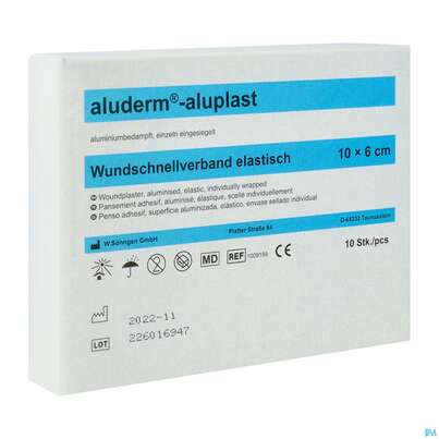ALUDERM/ALUPL.WUNDVBPFL 10X6 10ST, A-Nr.: 1380832 - 02