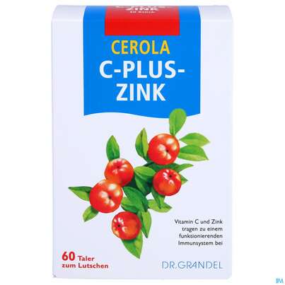 VIT C CEROLA+ZINKTAL GRANDEL 60ST, A-Nr.: 2701221 - 01