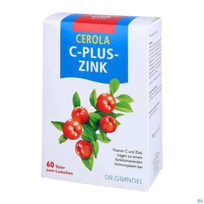 VIT C CEROLA+ZINKTAL GRANDEL 60ST, A-Nr.: 2701221 - 02