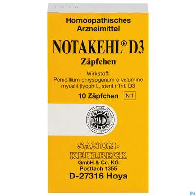 NOTAKEHL D 3 SUPP 10ST, A-Nr.: 0991930 - 01