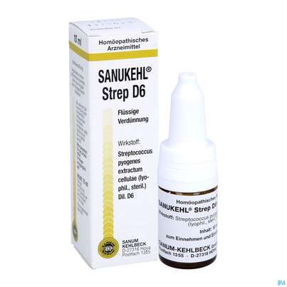 SANUKEHL STREP D 6 TR 10ML, A-Nr.: 2395132 - 05