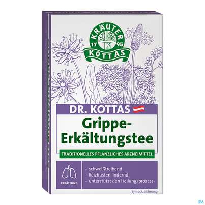 KOTTAS DR.TEE GRIPPE-ERKAELT 20ST, A-Nr.: 3886122 - 01